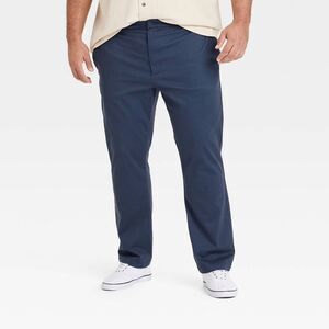 Goodfellow & Co - Men's Comfort Wear Slim Fit Chino Pants - Goodfell Blue